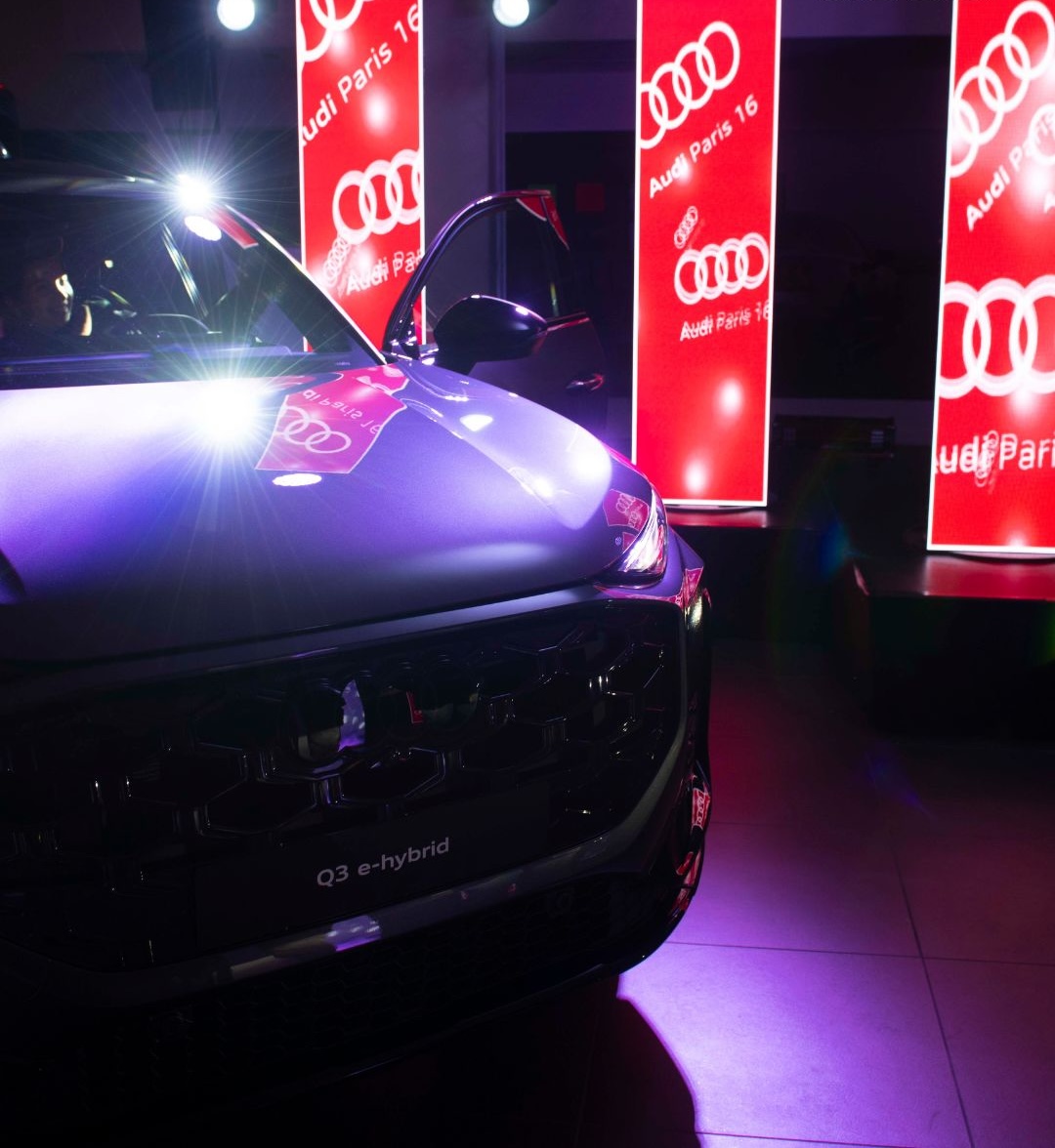 Audi car reveal event production by Eventcys in Paris